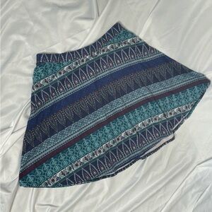 Blue LA Hearts skirt